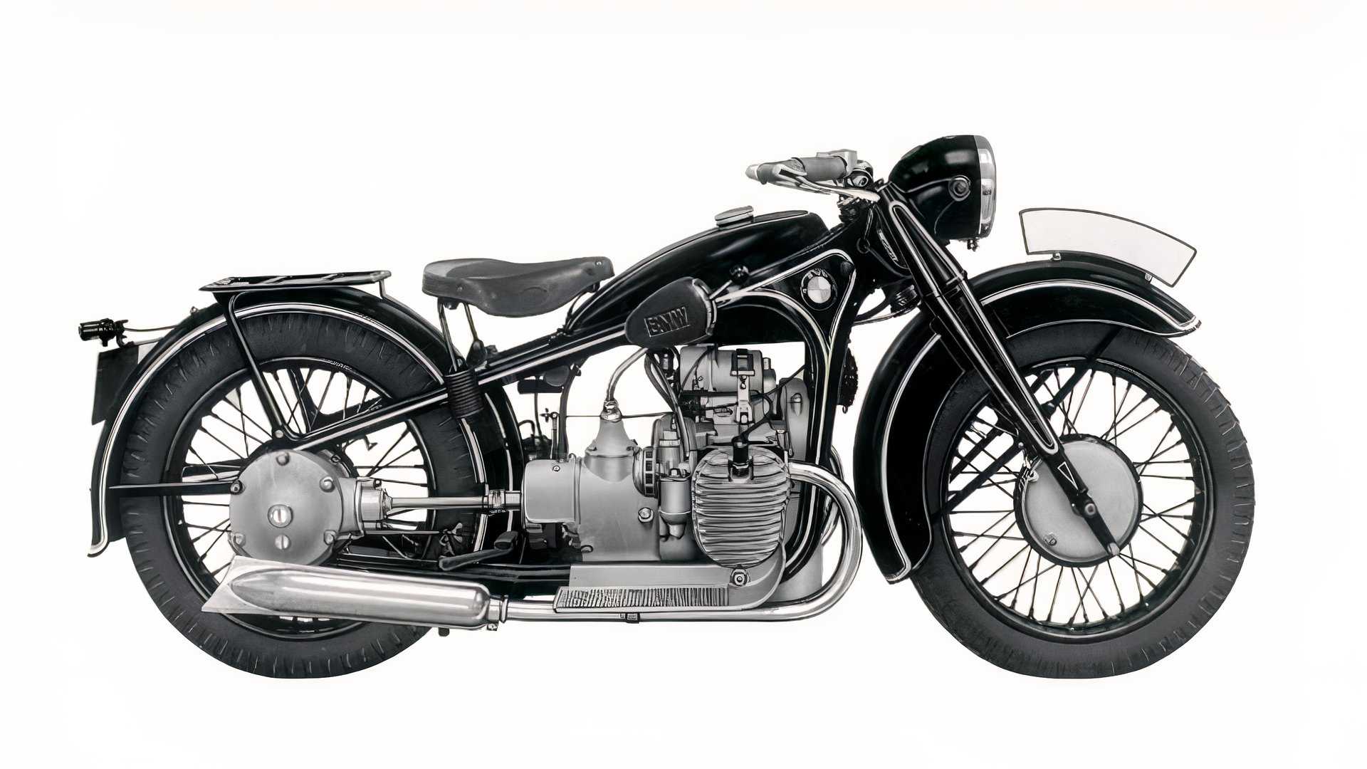 1935 BMW R 12 Side View