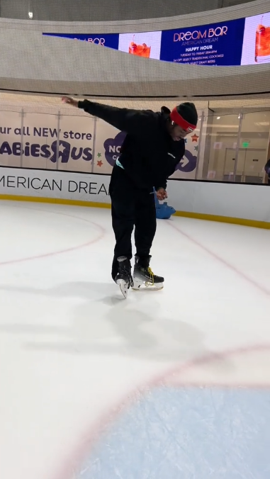 Toughest ice skating stops and freestyle moves