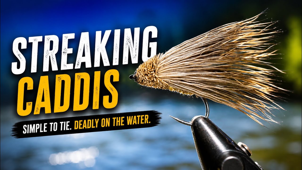 How to tie: The streaking caddis