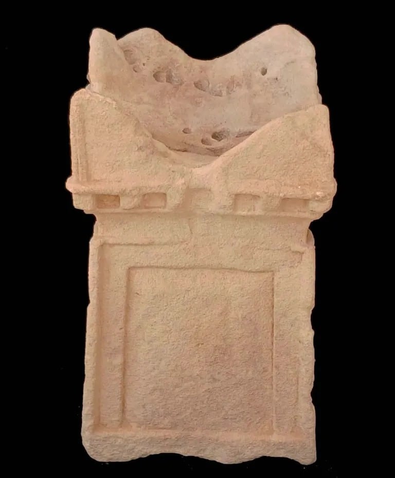 Ancient offering altar resembling a false door. Credit: Egyptian Ministry of Tourism and Antiquities