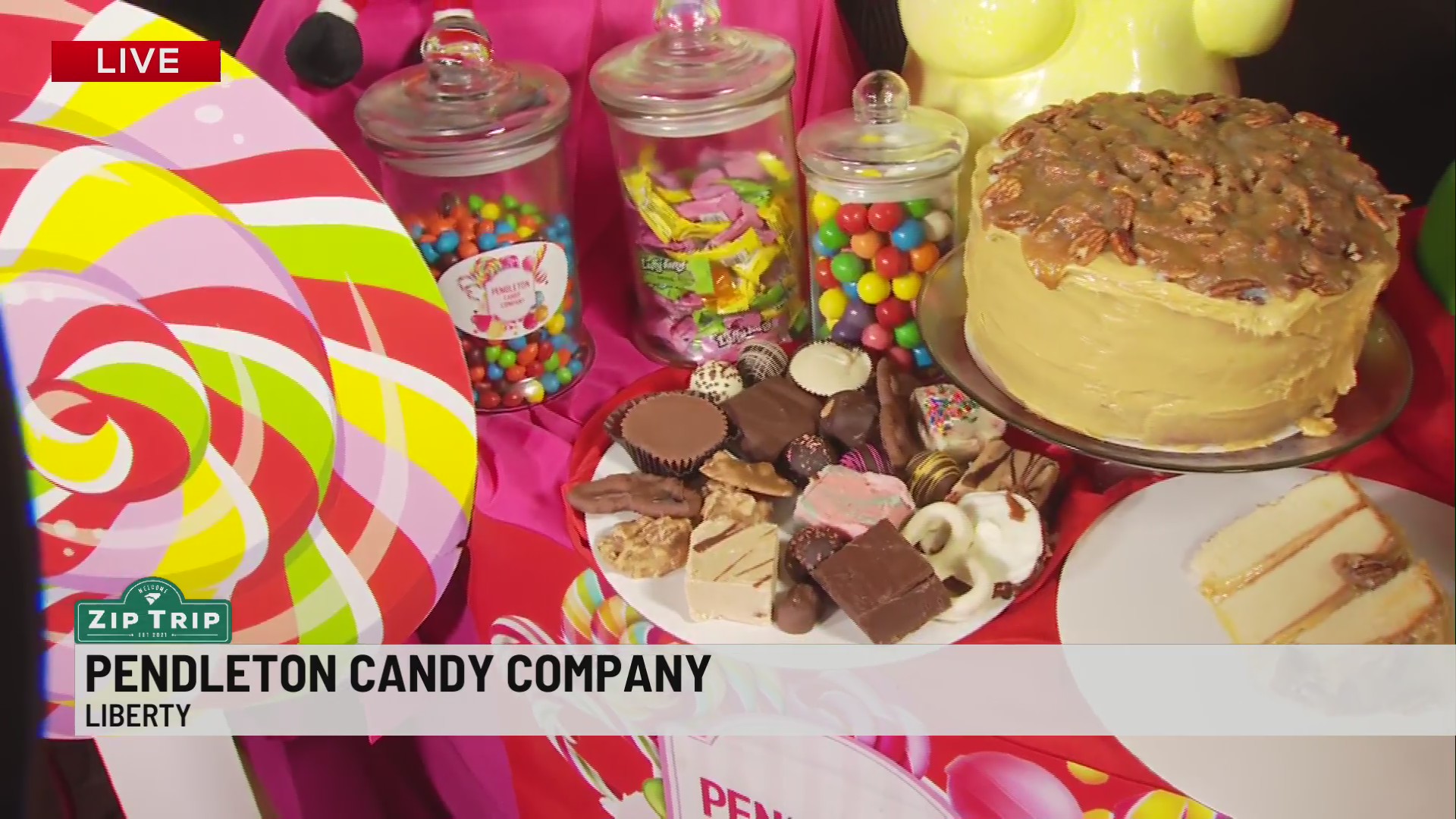 Zip Trip Liberty: Pendleton Candy Company