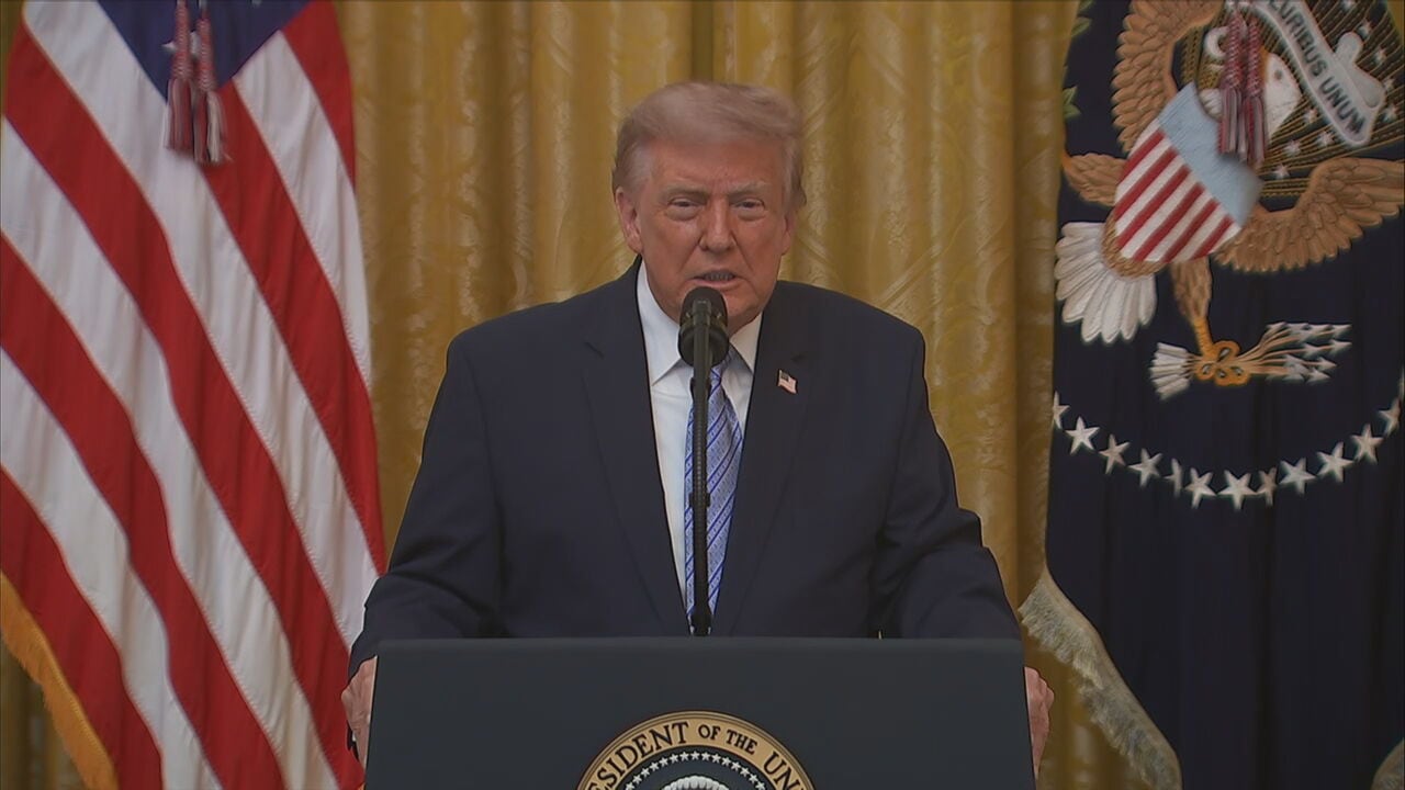 President Trump visiting Cobb County today to promote Trump accounts