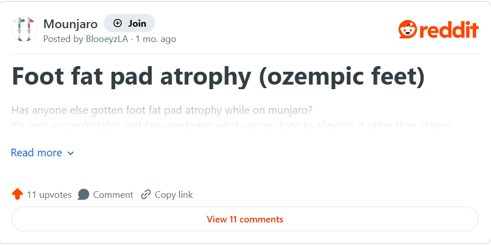 What Are ‘Ozempic Feet’? Latest Weight Loss Side Effect Explained
