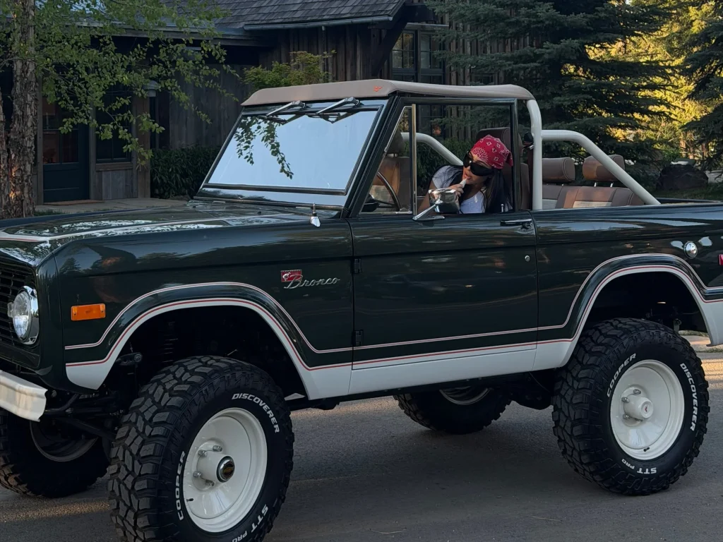 Kim Kardashian adds $285,000 1973 Ford Bronco to her $3.8M car collection and people are having the same reaction to it