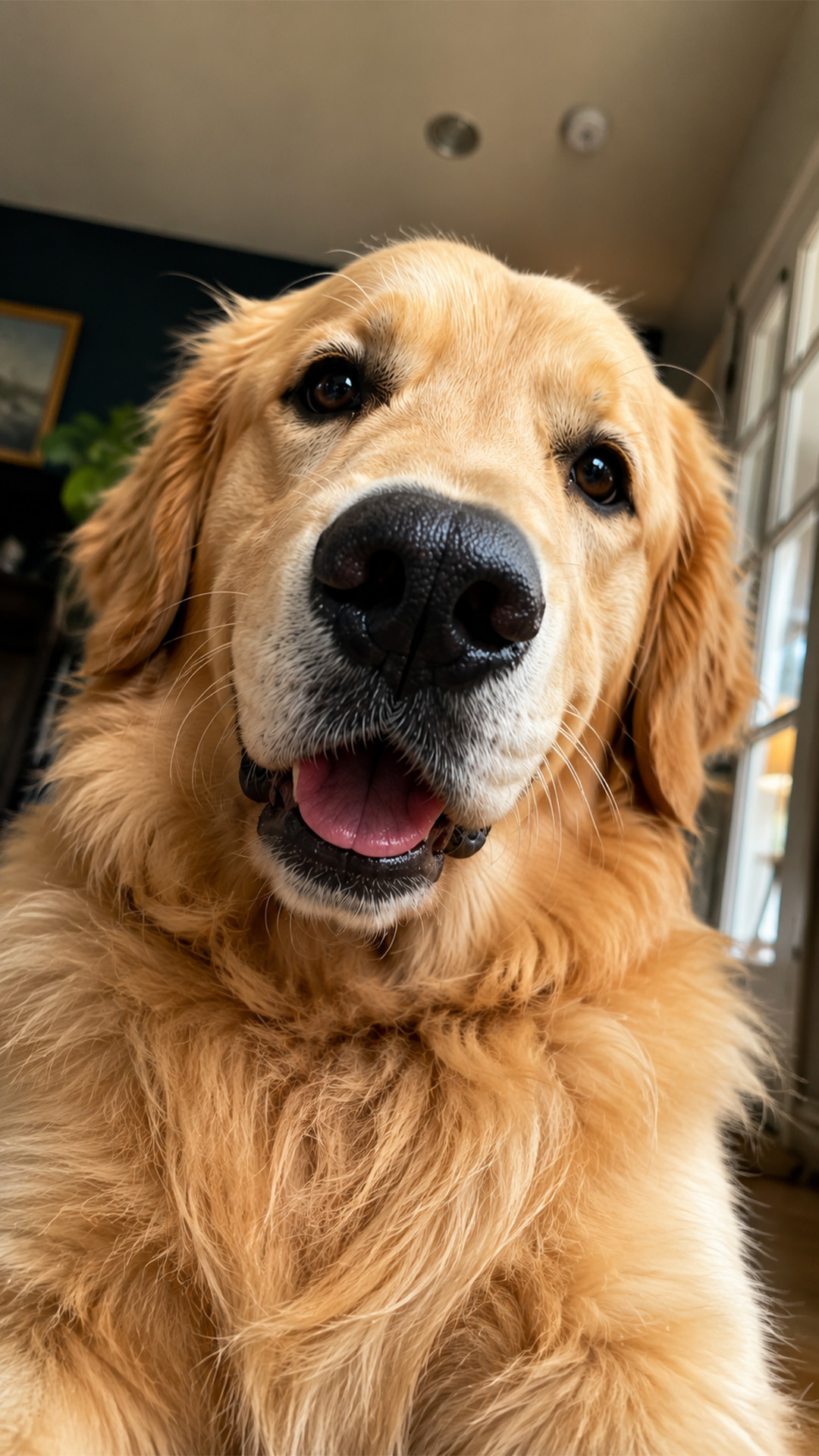 Golden Retriever Life Is Never Boring