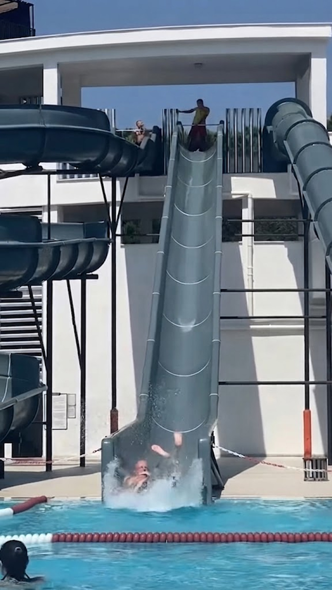 Water park prank goes wrong in front of everyone