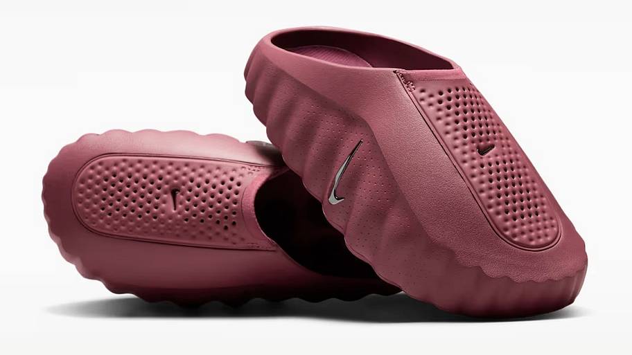 Side view of the Nike Mind 001 'Pink Smoke' colorway.