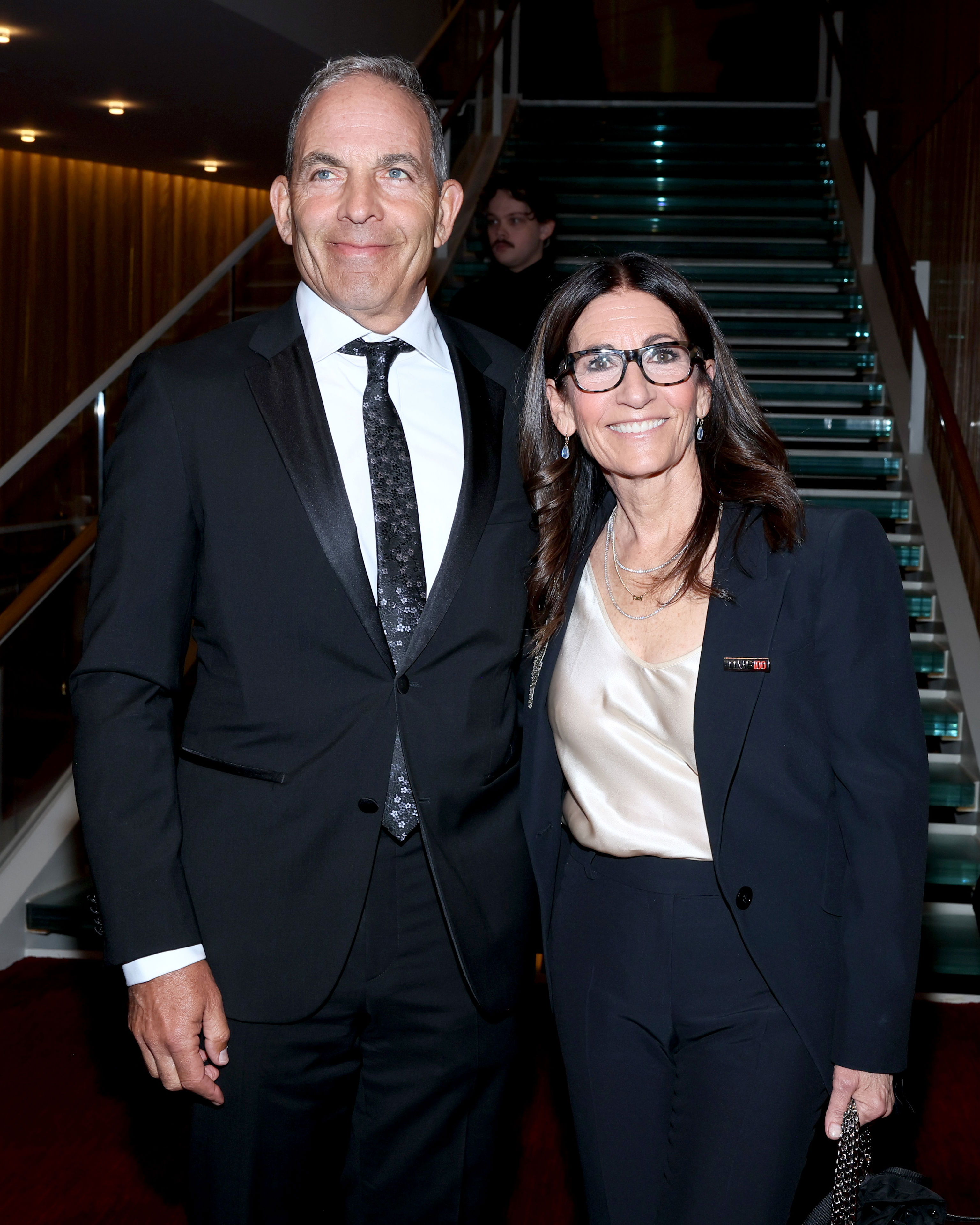 Steven Plofker and Bobbi Brown attend the 2025 TIME100 Gala at Jazz at Lincoln Center (Getty)