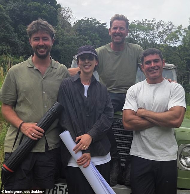 Efron bought the 128-hectare block in 2020 after spending extended time in Australia during the pandemic