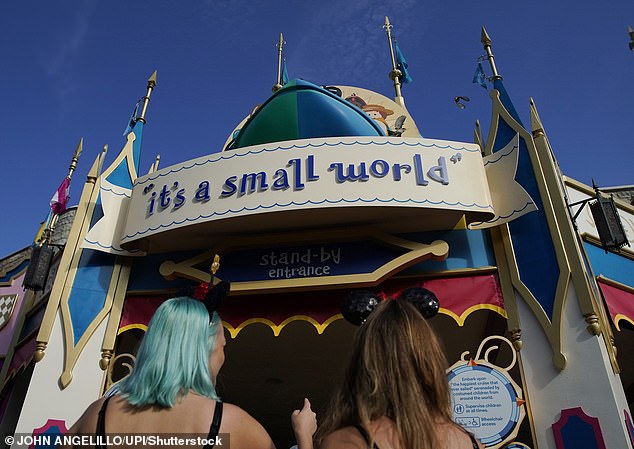 Disney has been hit with yet another tragedy as it was revealed this week that a man died after riding the iconic It's a Small World ride. The entrance to the ride is seen