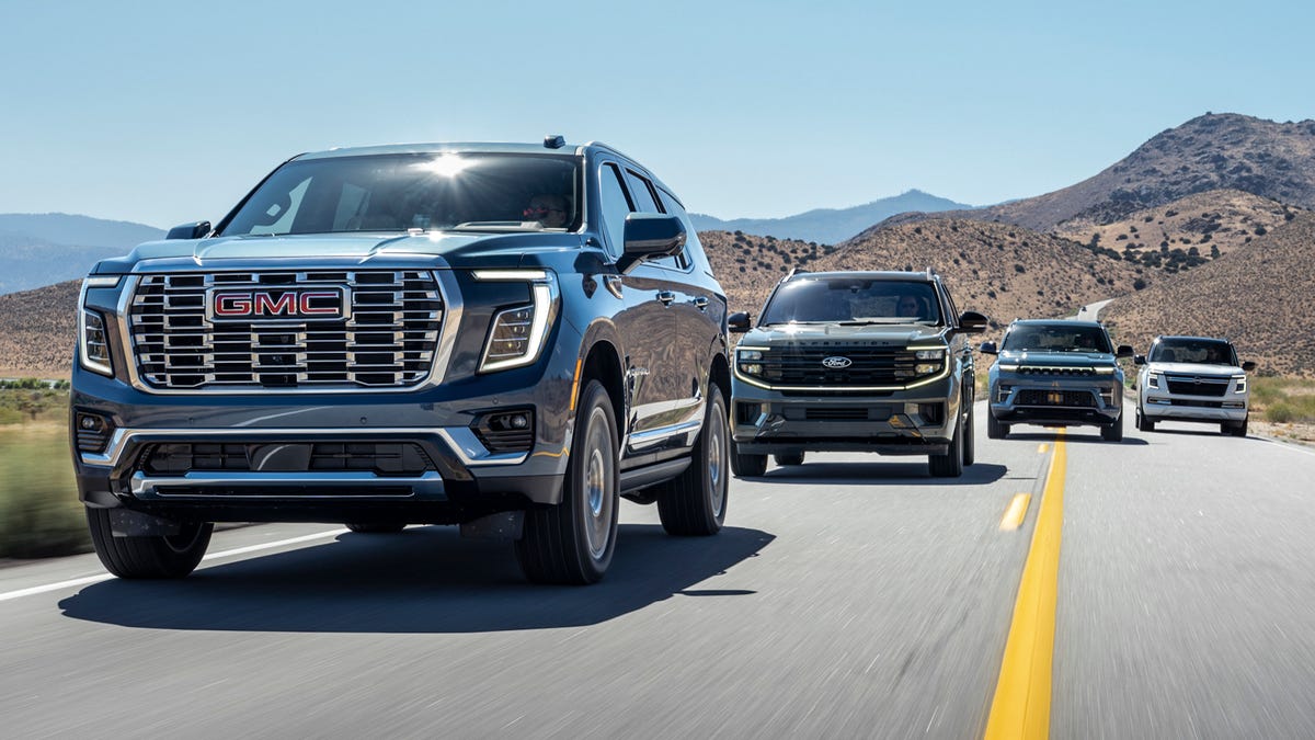 Battle of the Bigs: 2026 Ford Expedition vs. Nissan Armada vs. Jeep Grand Wagoneer vs. GMC Yukon Denali