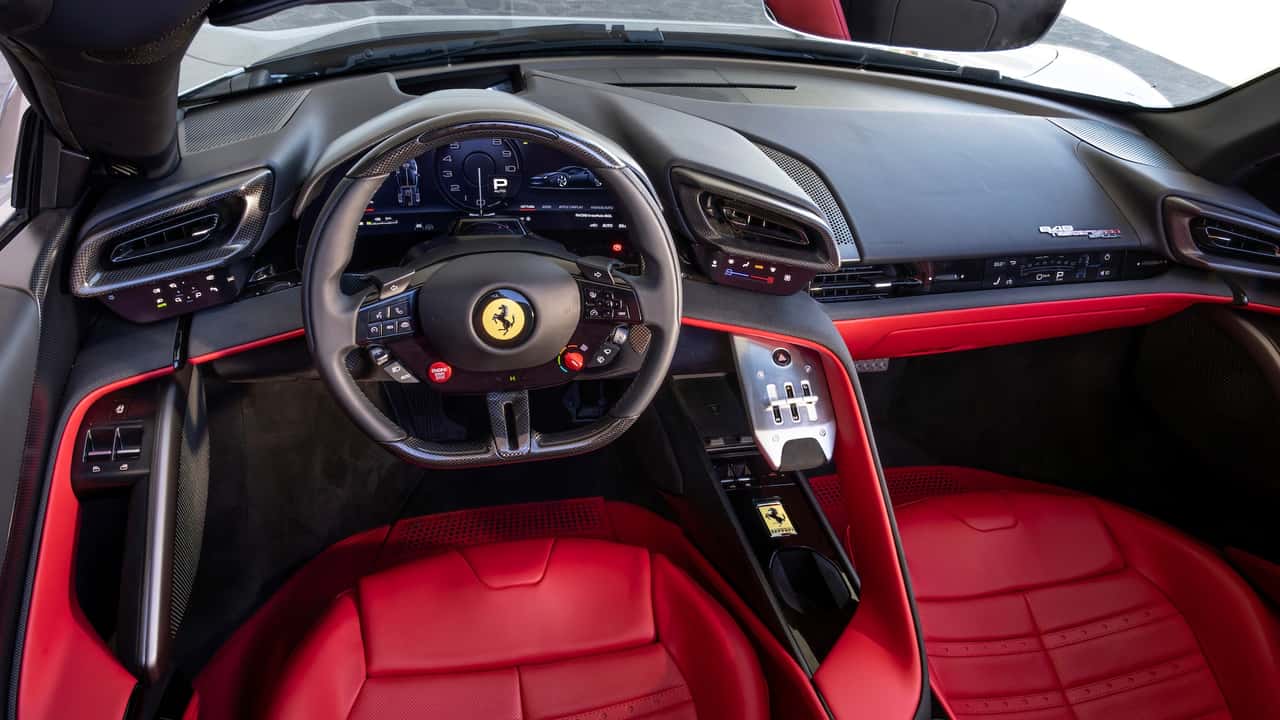 Ferrari 849 Testarossa Spider, the road test