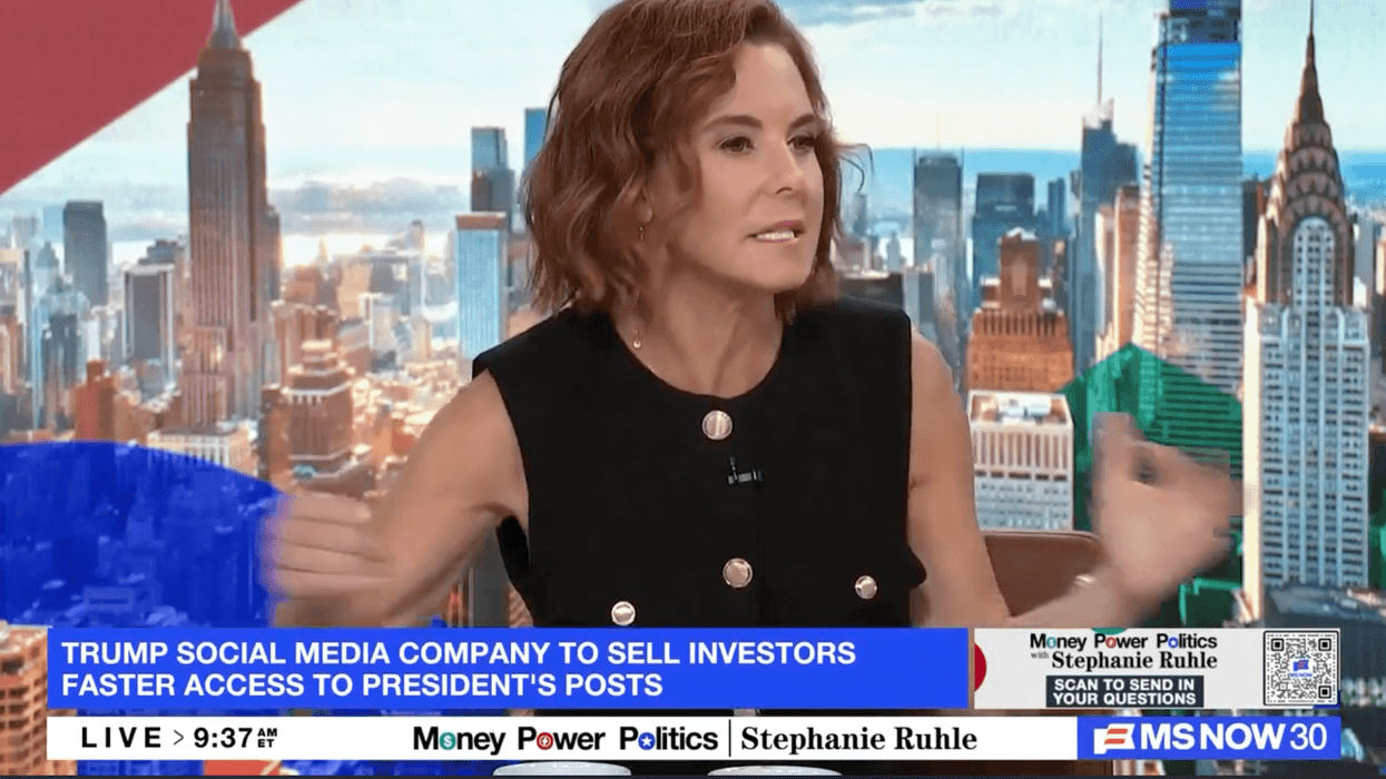 On-air shouting match explodes as TV guests clash on Trump cash grab ...