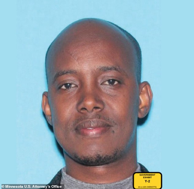 Abdikerm Abdelahi Eidleh, 42, a suspected Somali fraudster accused of running a scheme that stole over $300 million in taxpayer funds in Minnesota, was flown back to the United Sates after being captured in his home country