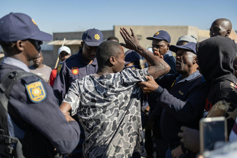 Afrique du Sud : 69 arrestations après des violences lors d'une manifestation anti-migrants