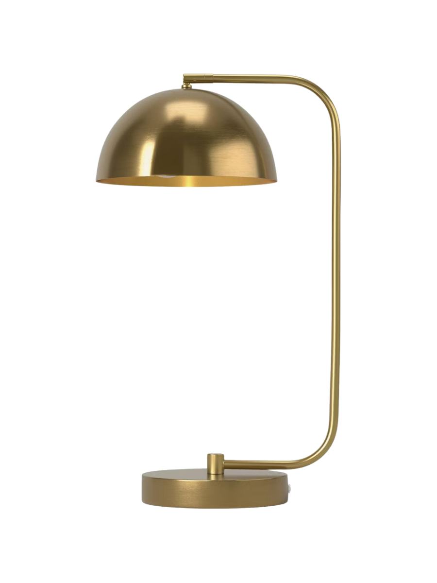 Glossy Metal Table Lamp Brass - Room Essentials™