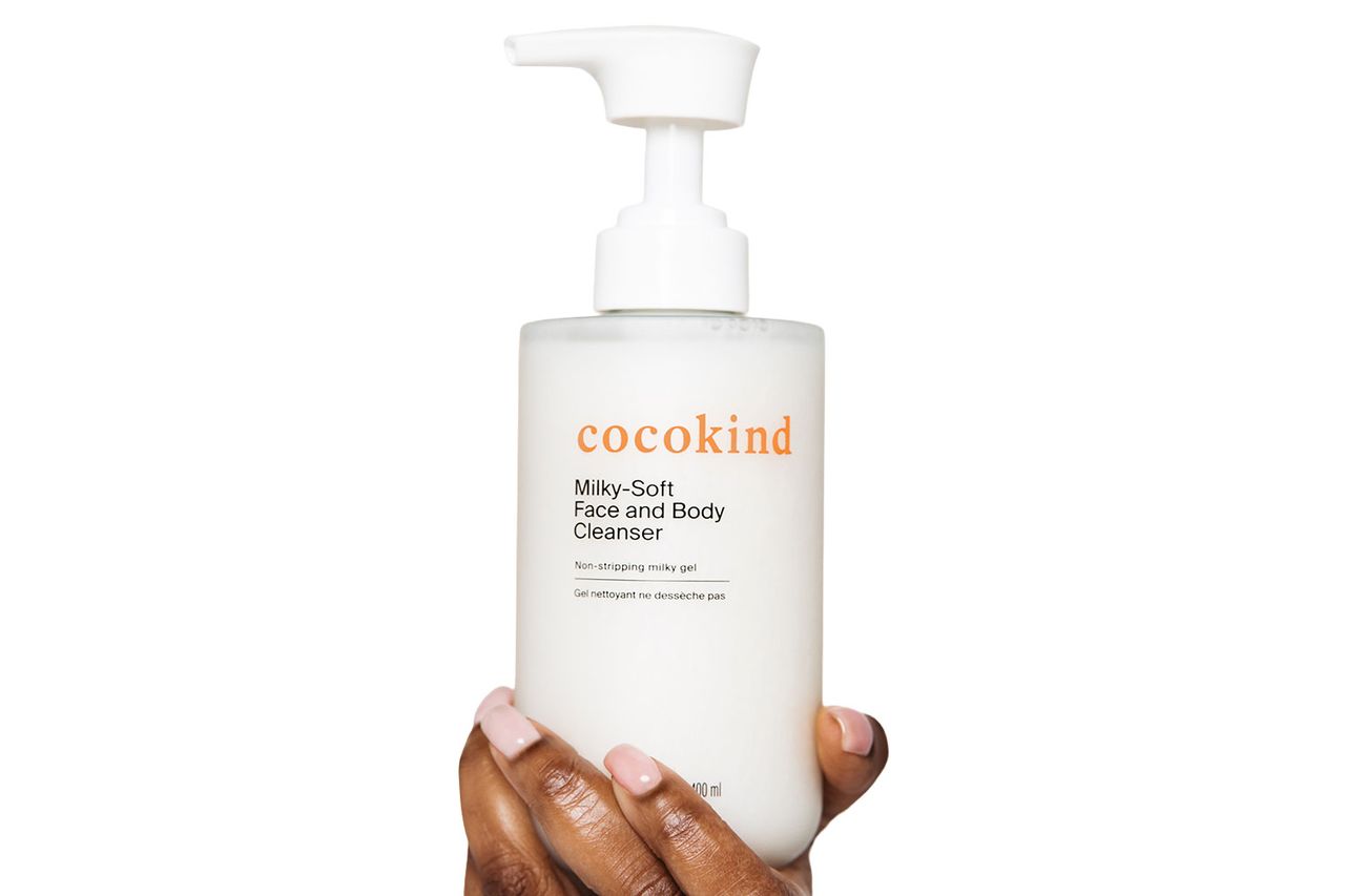 Cocokind milky-soft face and body cleanser