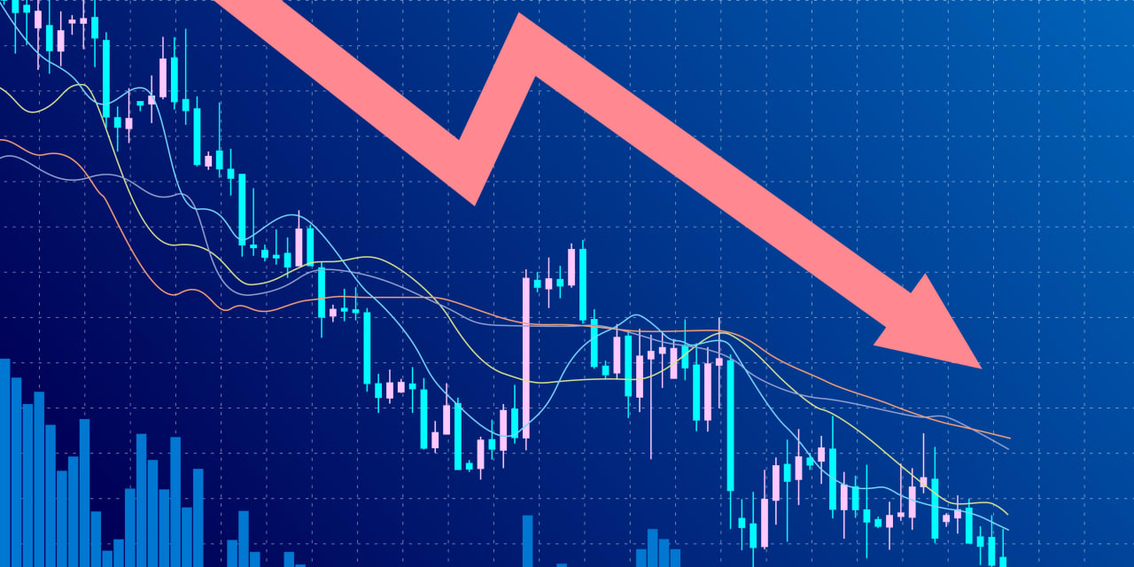 19 (mostly) tech stocks that have fallen at least 25% in July