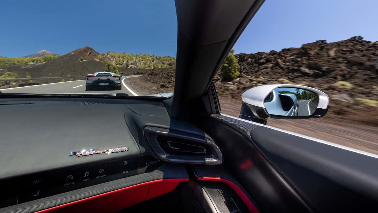 Ferrari 849 Testarossa Spider, the road test