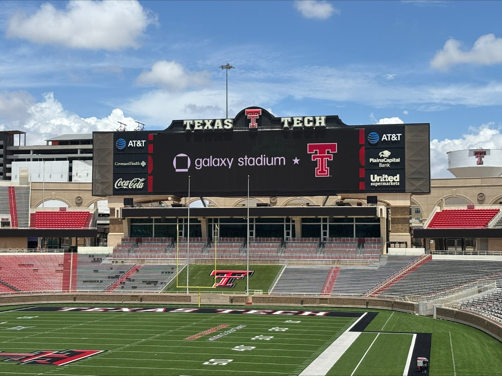 Texas Tech football stadium renamed to Galaxy Stadium in 15-year deal