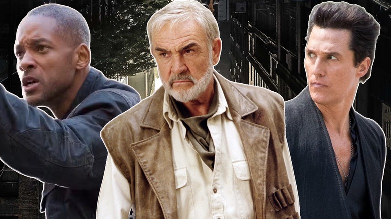 Will Smith, Sean Connery and Matthew McConaughey together