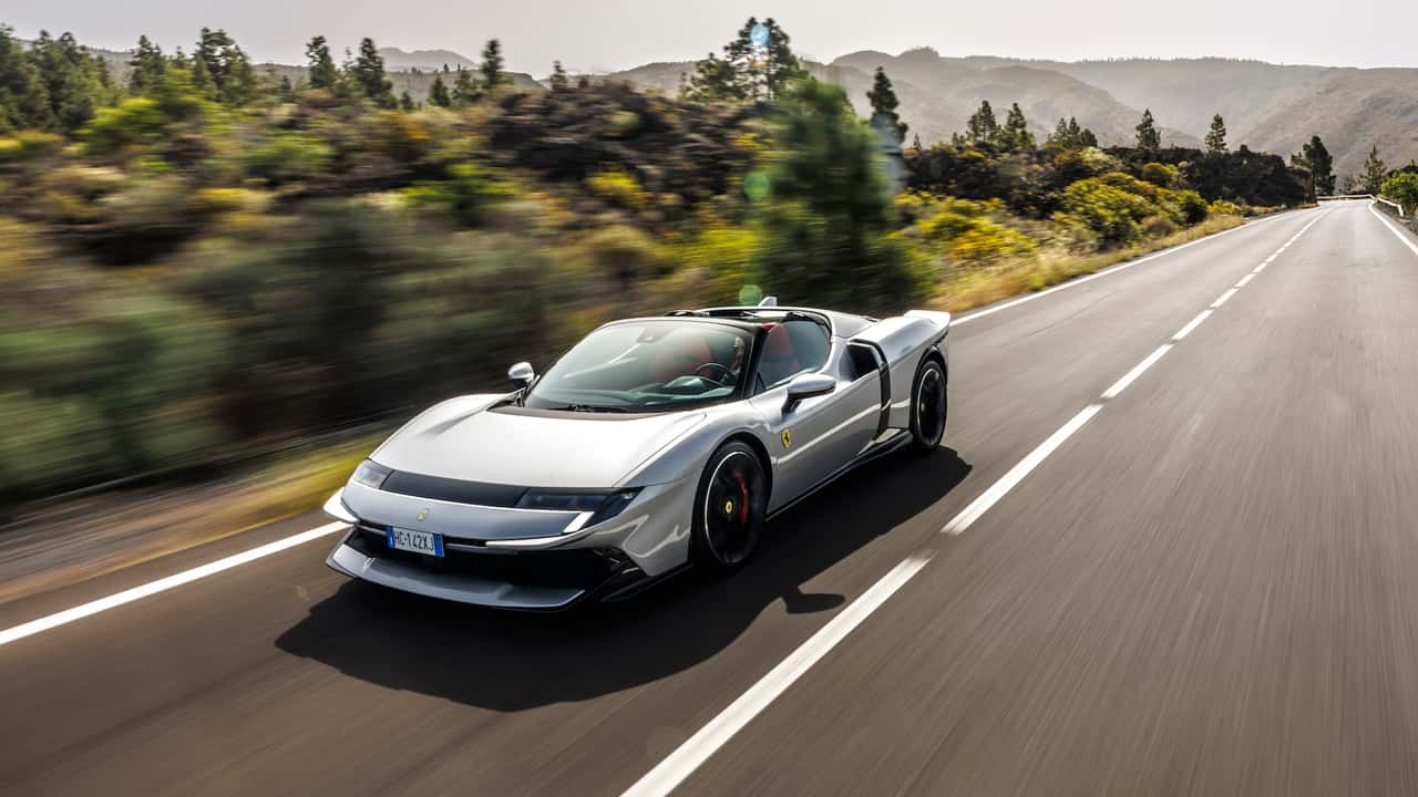 Ferrari 849 Testarossa Spider, the road test