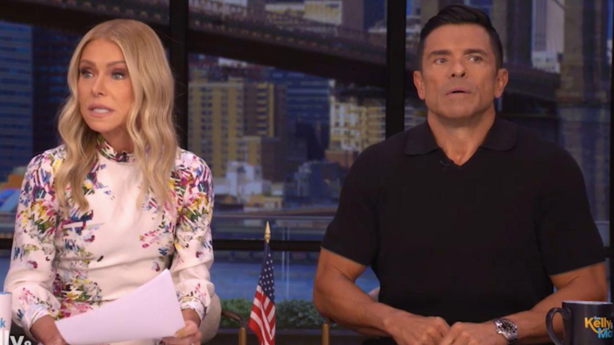 Kelly Ripa teases Mark Consuelos for caring more about their dog than ...