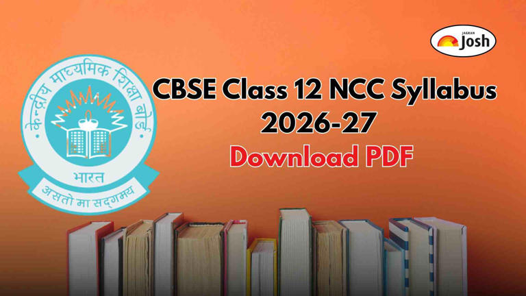 CBSE class 12 NCC syllabus for board exam 2026-27, download PDF here