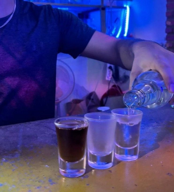 Shots given at the Nana Backpacker Hostel