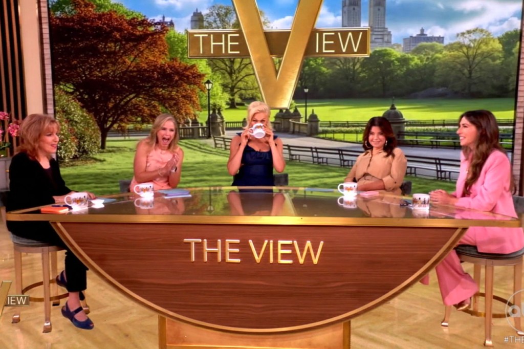 Joy Behar, Sara Haines, Hannah Waddingham, Ana Navarro, and Alyssa Farah Griffin