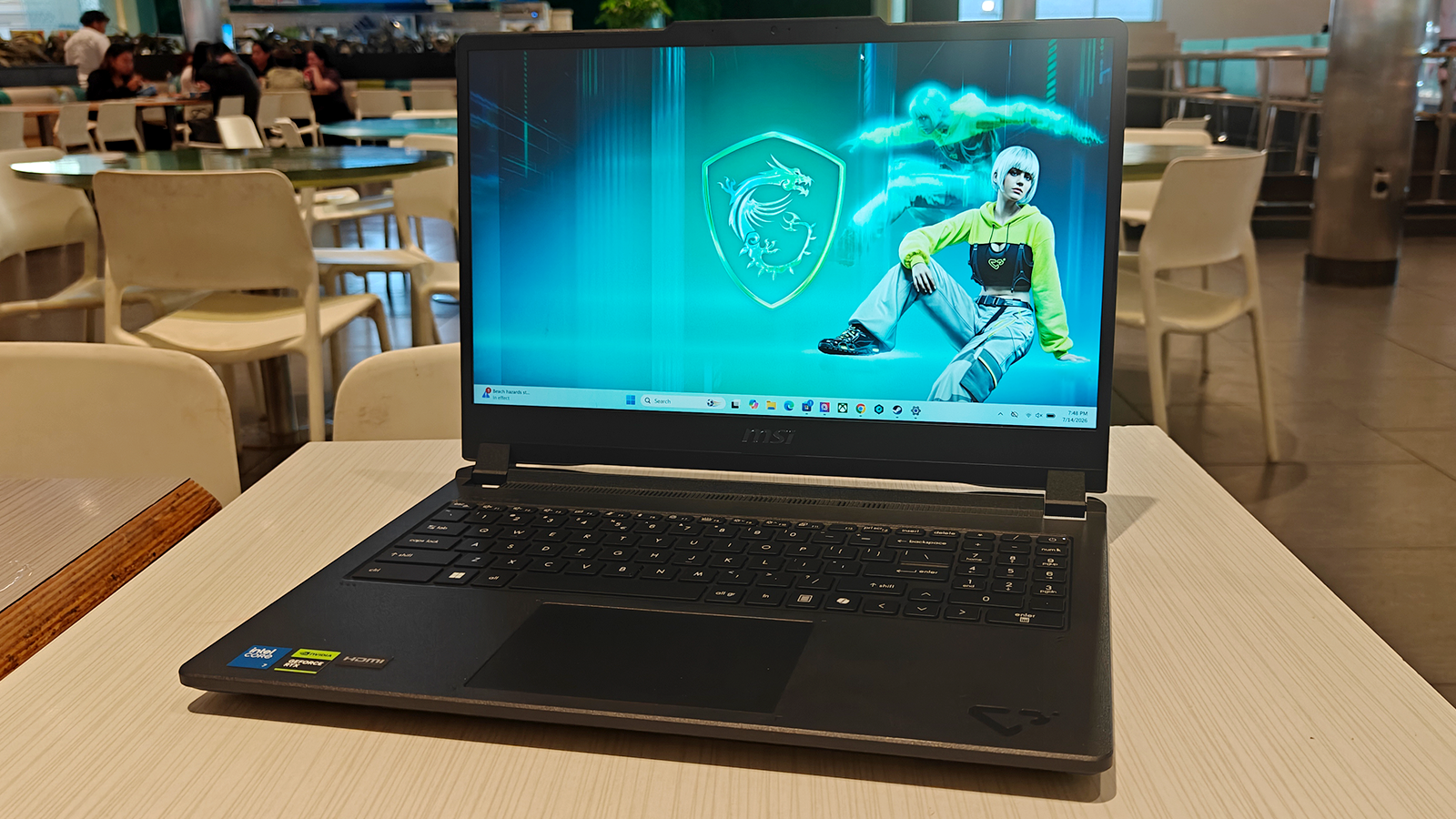 I tested MSI's latest gaming laptop, and it works just as hard as it plays