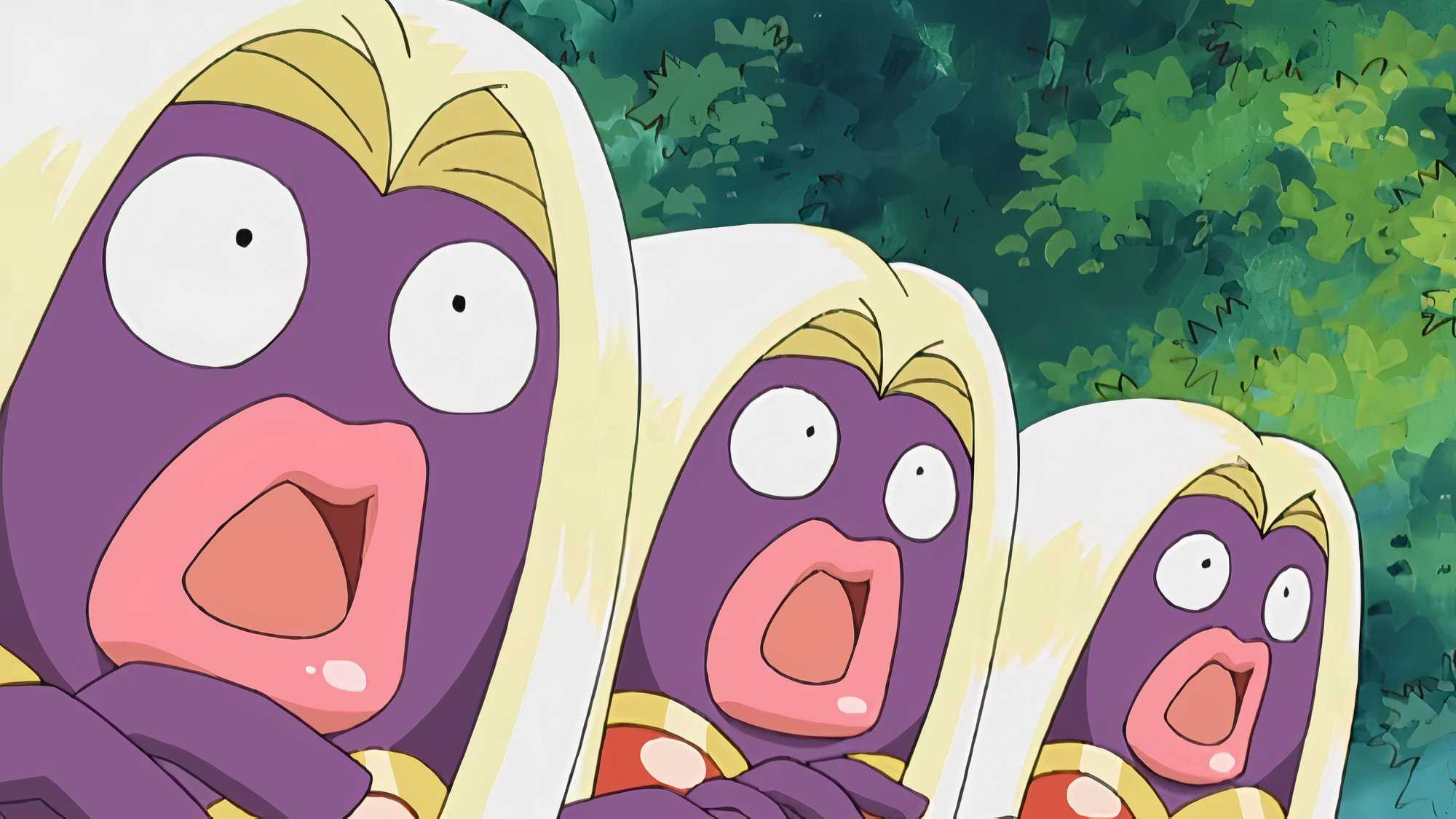Pokemon show Jynx three team rocket -1