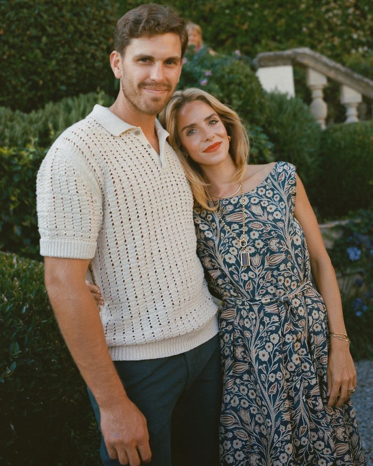 Julia Berolzheimer with partner, Thomas