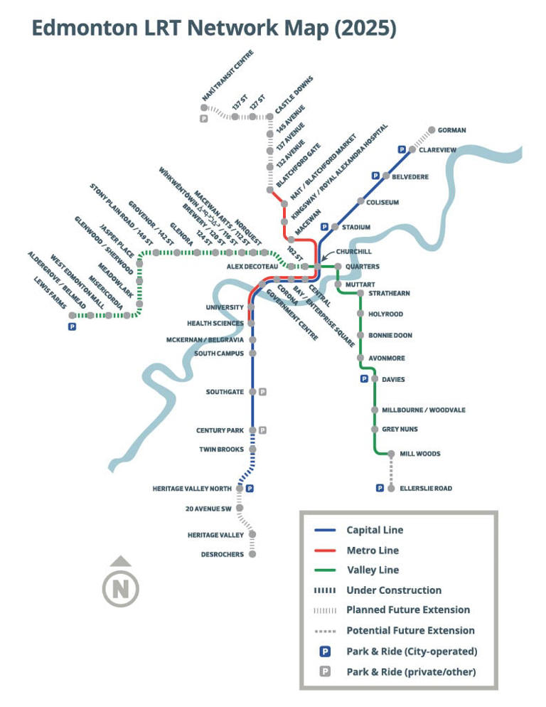 How Edmonton's LRT expansion was predicted 17 years ago