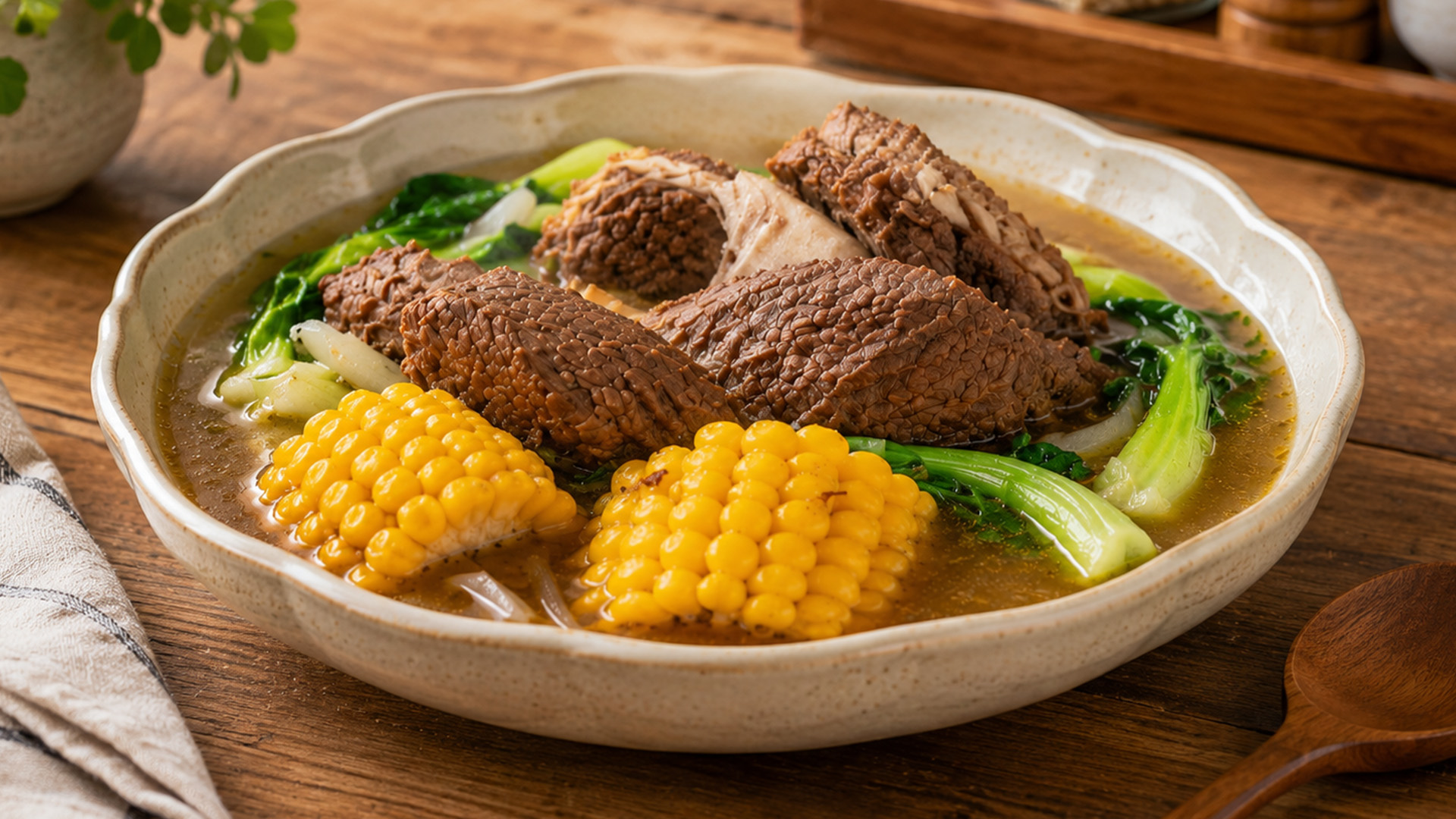 How slow simmering changes this bulalo soup