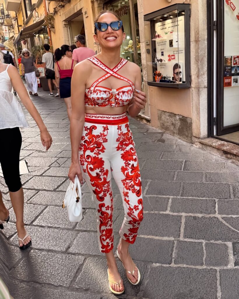 Jennifer Lopez’s Dolce & Gabbana Looks Captured The Spirit Of An Italian Summer