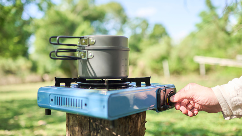 The best-selling camp stove on Amazon costs less than $30: 'The butane bottles last forever!'