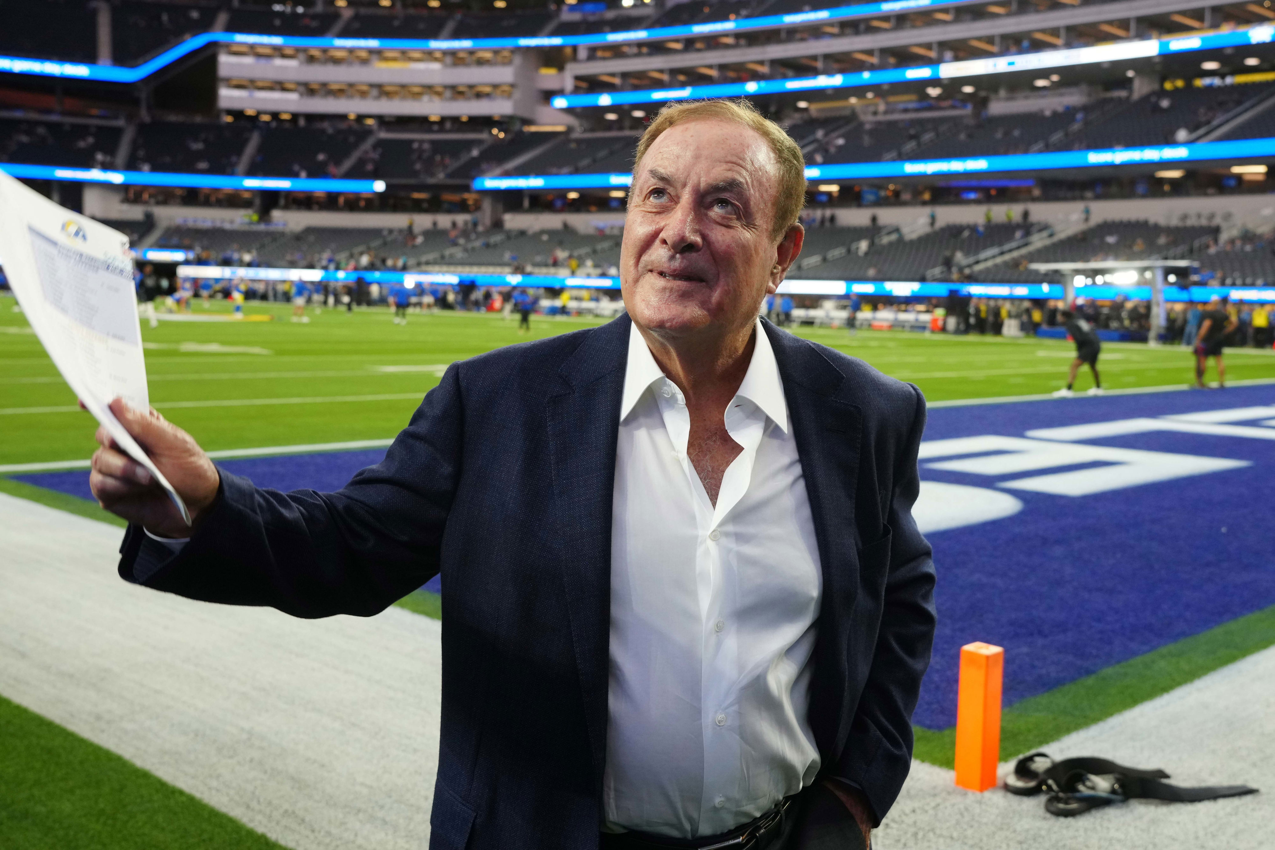 Al Michaels gets candid on retirement before Broncos-Seahawks game