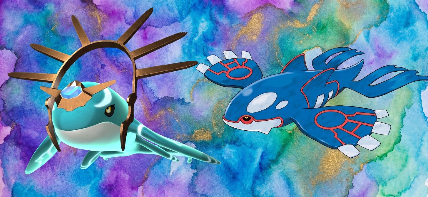 Palworld’s Panthalus looks like Pokémon’s Kyogre. Fans tried this fight in 2024.