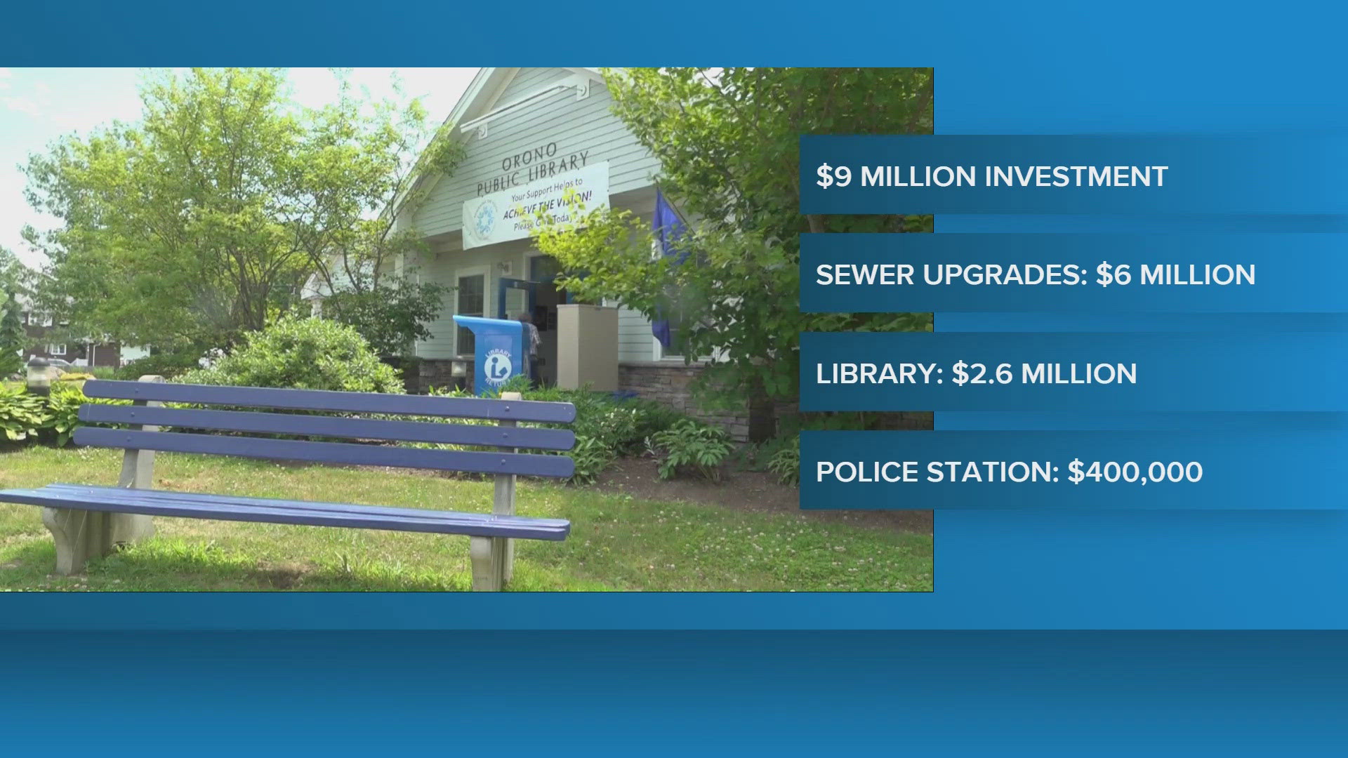 Orono approves $9 million for sewer, library and police projects