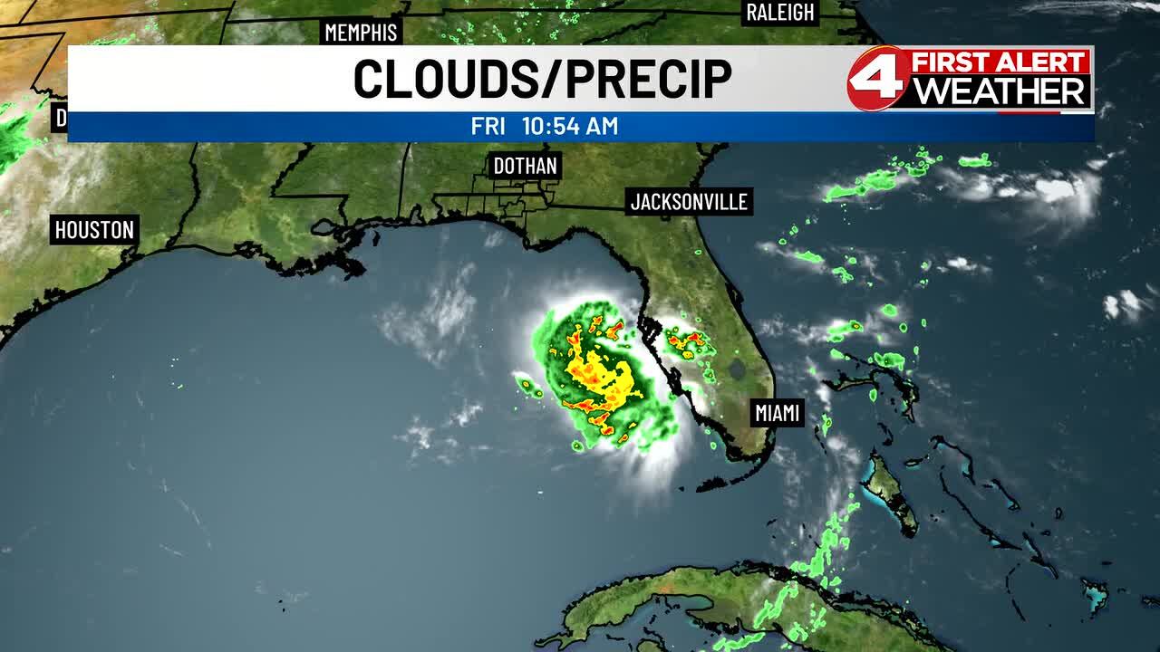 Holding on to the 90s while an offshore low delivers rain chances this ...