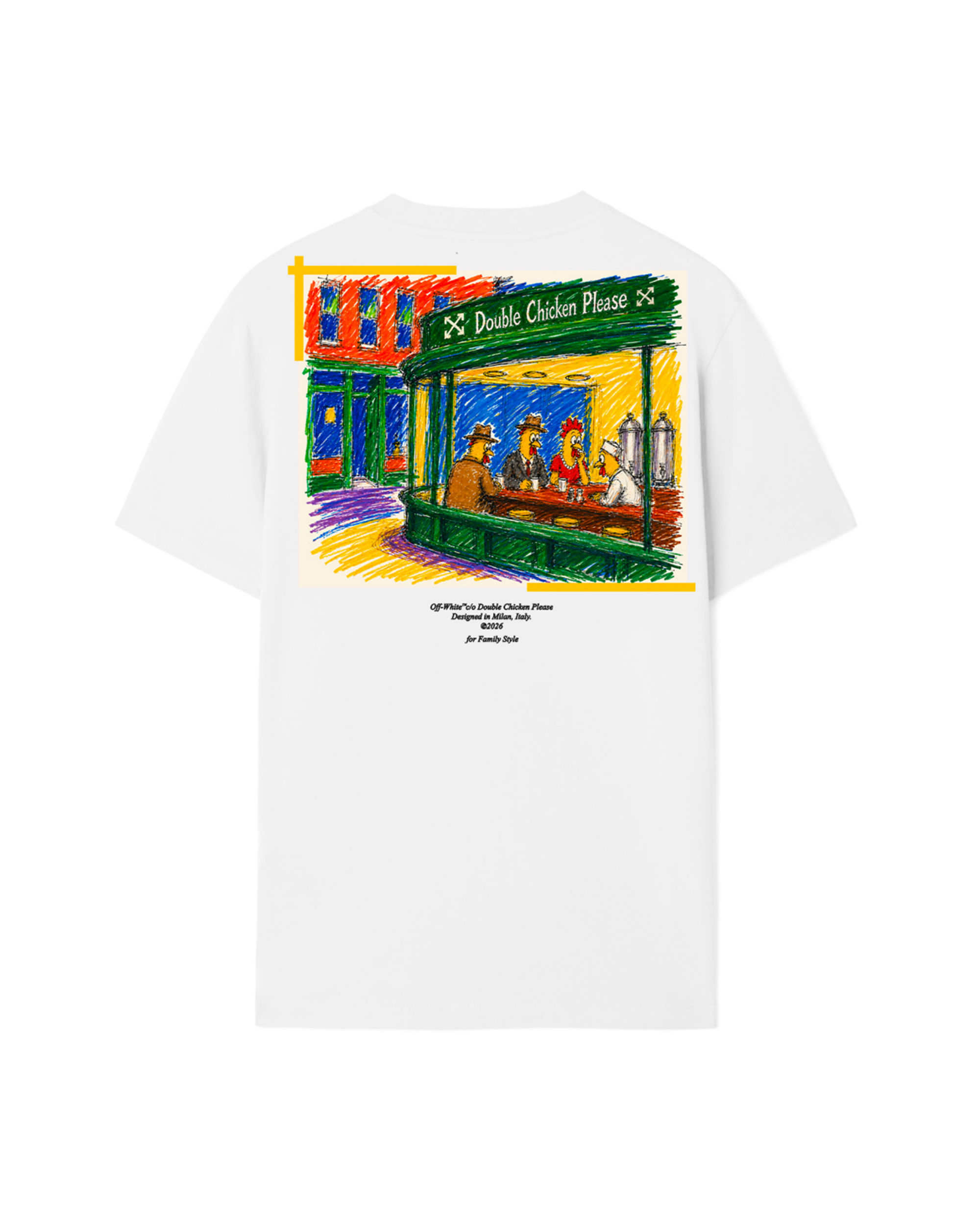 Off-White x Double Chicken Please Shirt