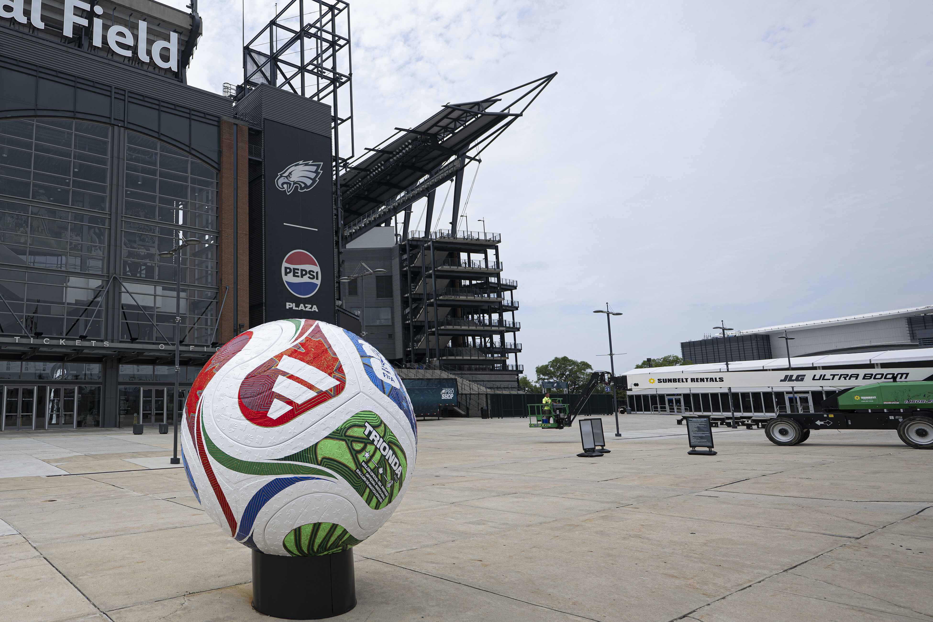 The World Cup has left Philly. But where does all the stuff go? There's a WhatsApp group for that.