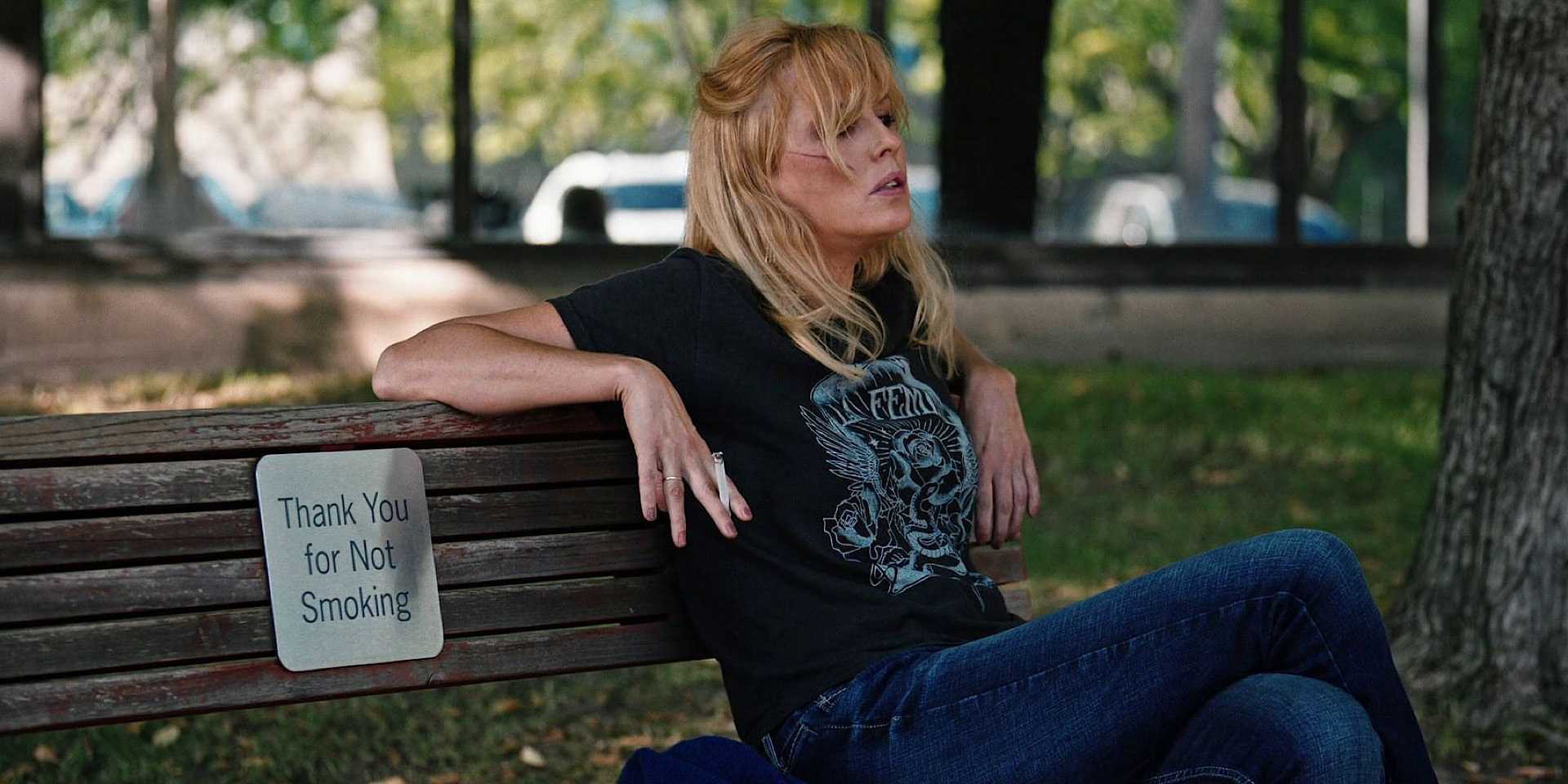 Kelly Reilly as Beth Dutton in Yellowstone Season 4 Episode 1