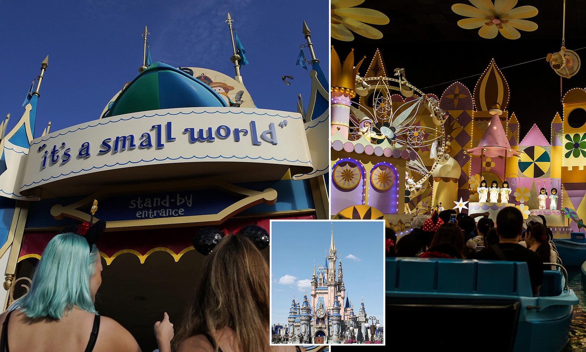 Man, 54, dies after riding It's a Small World at Disney World