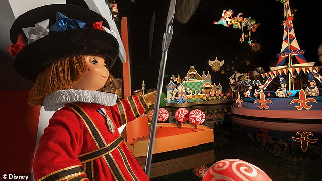 It's a Small World, which one of the most famous Disney attractions, is described as a 'whimsical' and 'gentle' boat ride that allows guests to travel through all seven continents