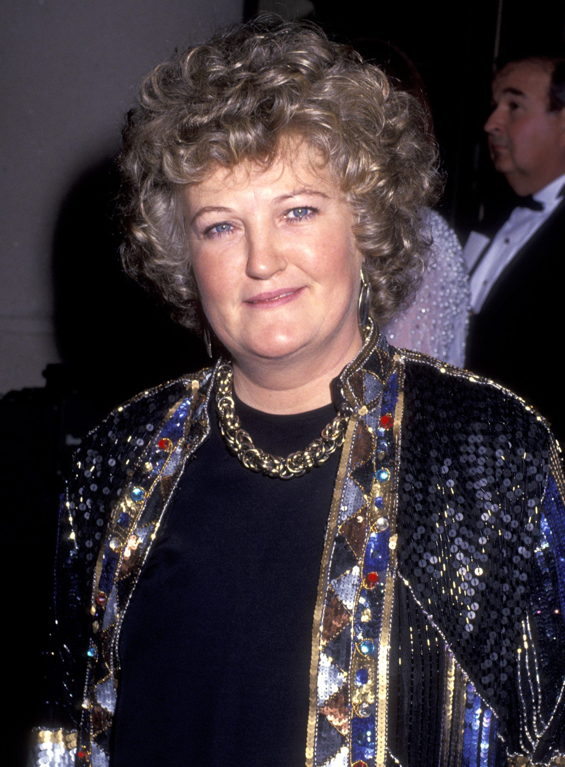 Brenda Fricker attends the Golden Globe Awards at the Beverly Hilton Hotel.