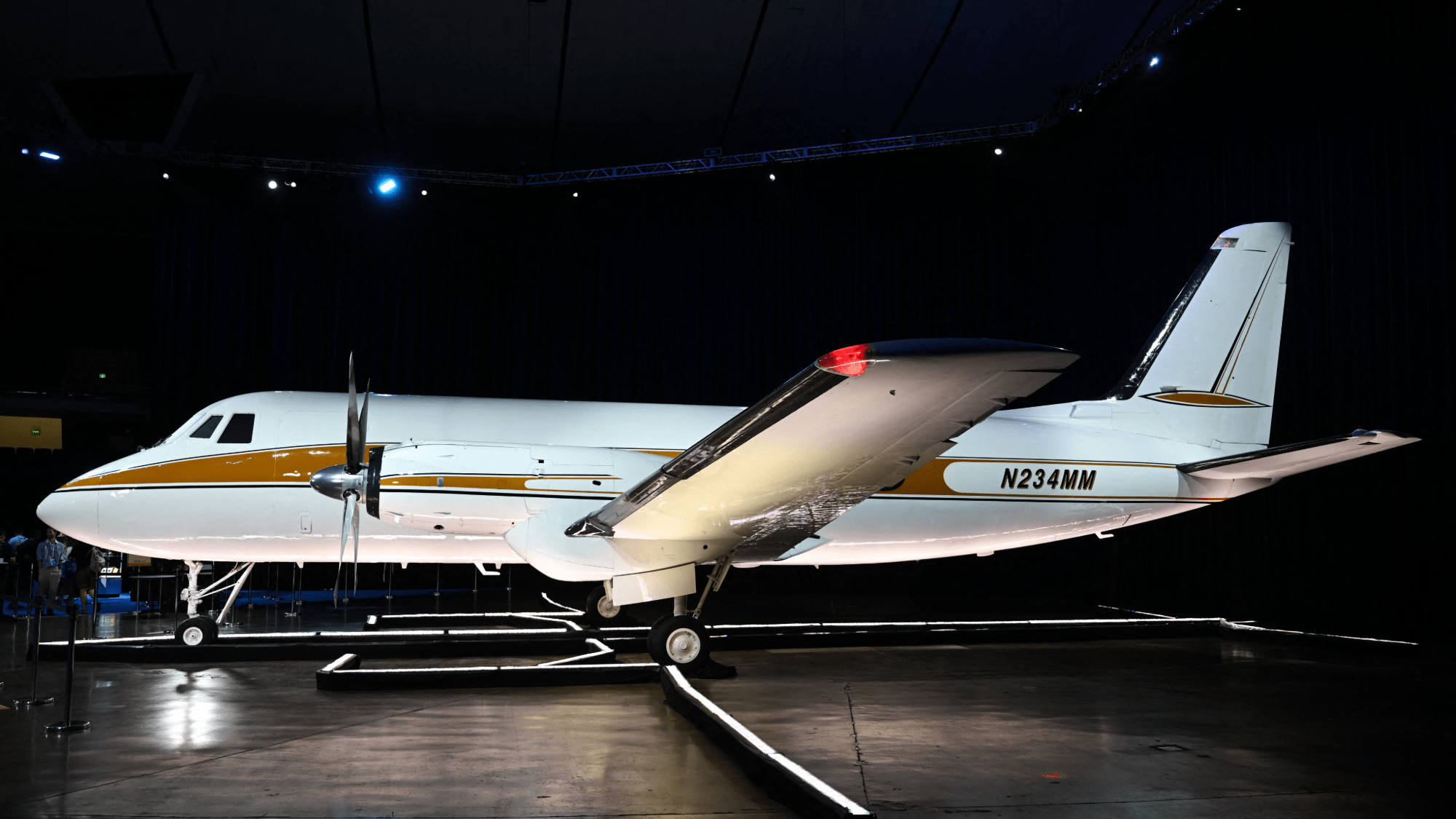 Walt Disney’s private airplane restored after 15 years of baking in the Florida sun