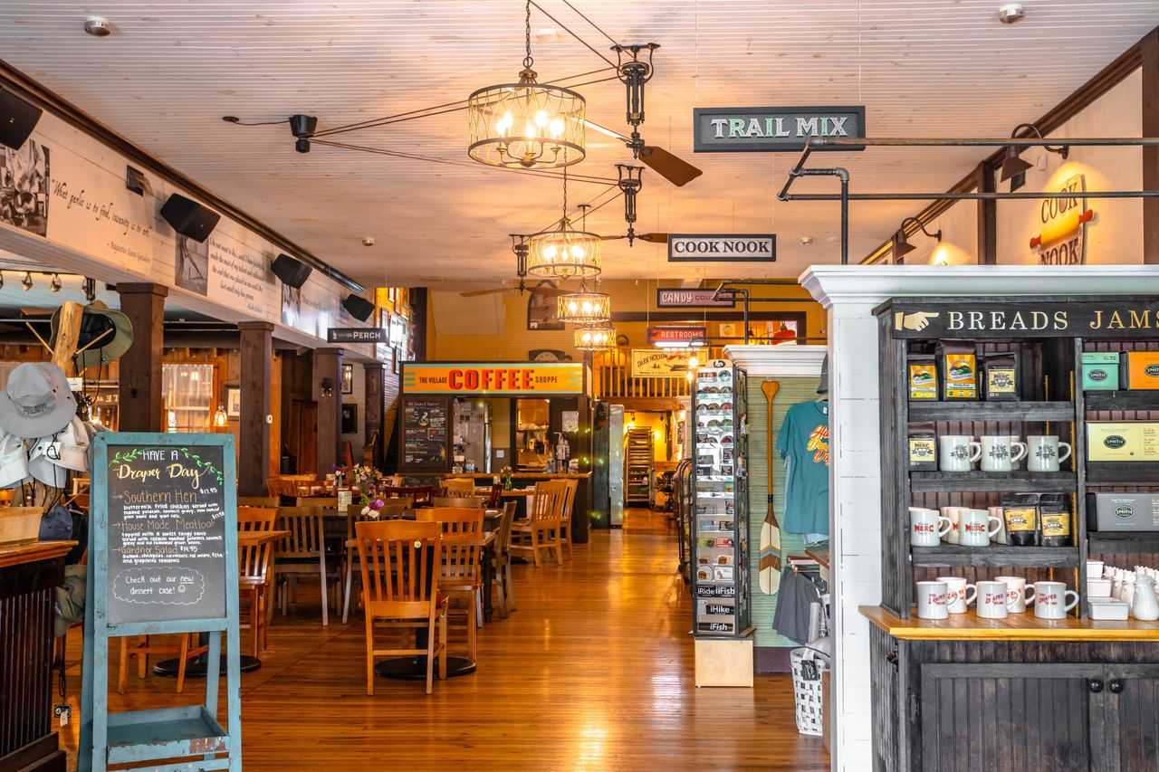 Interior of Draper Mercantile
