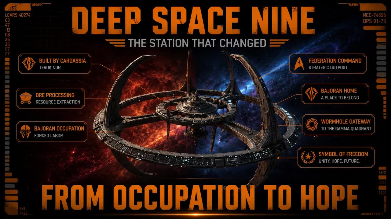 DS9: Instrument of oppression. Symbol of freedom.